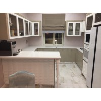 Кухня на заказ современная с фасадами из МДФ 